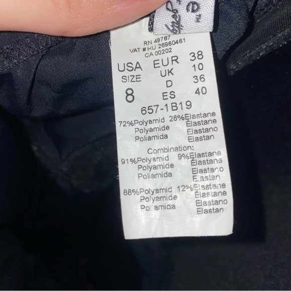 Black Tankini Swim Top | Profile By Gottex | Size: US 8 - Picture 6 of 7